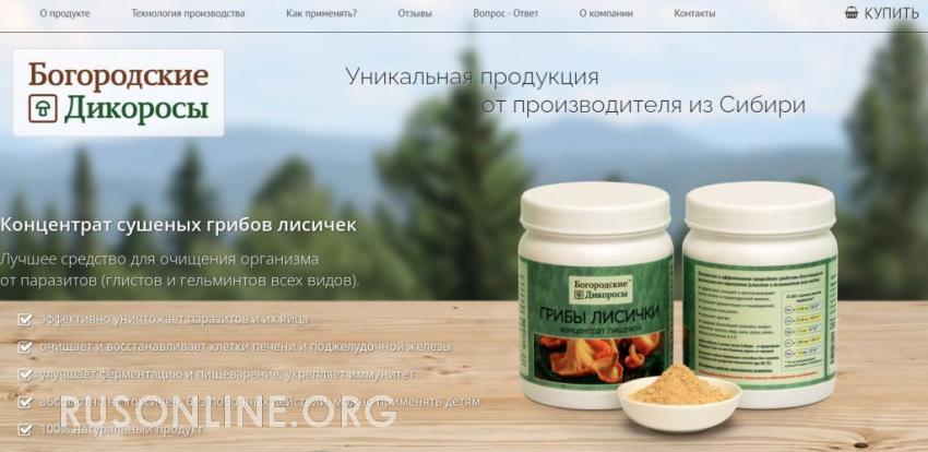 Грибы лисички от паразитов - Богородские Дикоросы